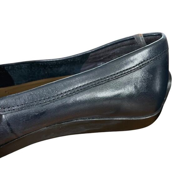 Enzo Angiolini Helene Womens Navy Square Toe Preppy Acedemia Flats Shoes 7 - Picture 4 of 16